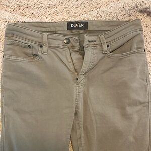 DUER No Sweat Pant Slim - Gull
